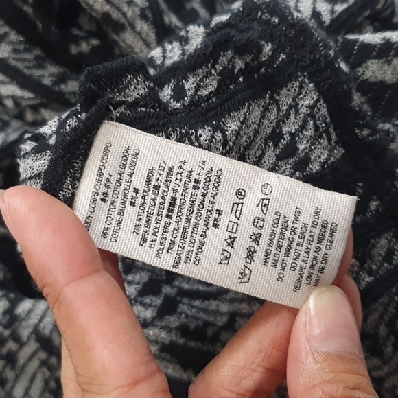 Free People Patterned  Fringe Cardigan - Picture 5 of 10